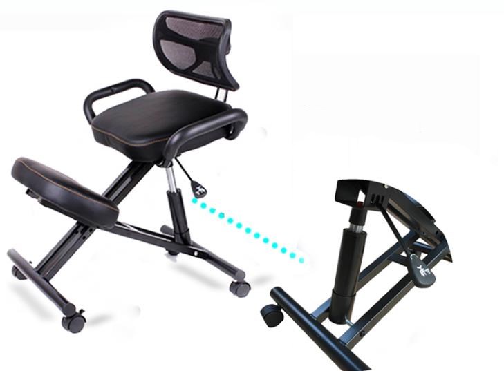 metal adjustable kneeling posture chair